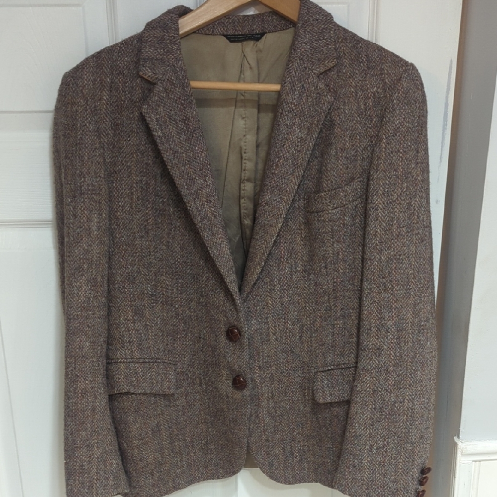 Brown Tweed Blazer